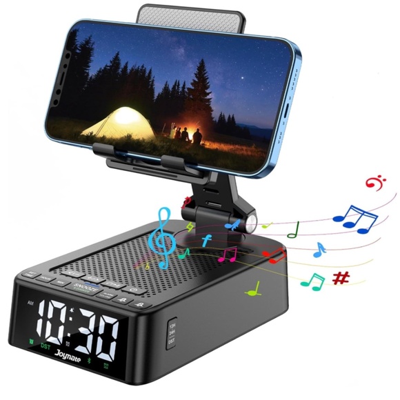 Other - X555 Phone Stand with Bluetooth Speaker and 360° Rotable Angle Adjustable